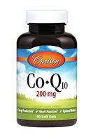 Carlson - Co-Q10, 200 mg, Energy Production & Heart Function, 90 Softgels