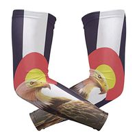 Colorado Flag and Eagle Arm Sleeve Protectiv for Man Elbow Brace for Arthritis (1 Pair)