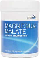 Pharmax - Magnesium Malate - Supports Optimal Muscle, Tissue, Bone, and Tooth Health - 120 Capsules