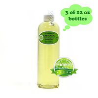 Castor Oil Pure Organic Cold Pressed Virgin 36 Oz