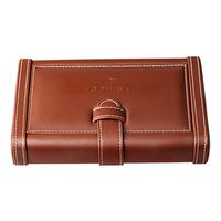 Humidors Portable Cigar Box Cigar Travel Cedarwood Cigar Box 4 Sticks of Cigar Box Gift (Color : Brown, Size : 4.215.221.5cm)