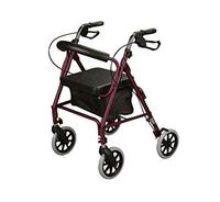 Reliamed - Rollator, Soft Seat, Burgundy