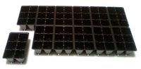 25 Quantity 72 Cell Insert Sheets 1800 Cells Total Seedling Seed Starter Trays by Gardenstuff