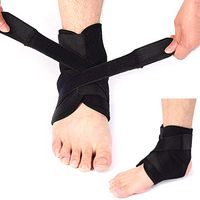 Ankle Brace for Men Women, Compression Wrap Ankle Support Stabilizer for Arthritis, Sprain Pain Relief, Running Basketball Sports Injuries and Recovery, Adjustable Breathable Foot Support Sleeve