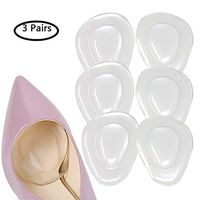 EXPER 6 Packs Ball of Foot Cushions No Ball of Foot Pain Absorbs Shocks distributes Foot Pressure Comfortable Shoes Inserts Metatarsal Pads No Odor for Shoes High Heels (6 Packs)