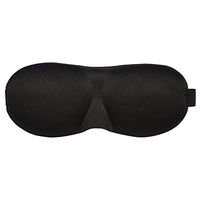 Blackout Eye Mask 3 Piece Sleep Mask for Men and Women 3D Sleeping Eyeshade Blindfold Travel Eyewear Mask For Rest (Black)