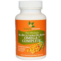 SeaBuckWonders, Omega-7 Complete, Sea Buckthorn Oil Blend, 500 mg, 60 Softgels - 2pc
