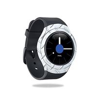 MightySkins Skin Compatible with Samsung Gear S2 3G - Diamond Plate | Protective, Durable, and Unique Vinyl Decal wrap Cover | Easy to Apply, Remove, and Change Styles | Made in The USA