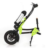 Life HS Folding Wheelchair Front Drive Head, Aluminum-Magnesium Alloy Portable Electric Wheelchair Heads for 40 Km