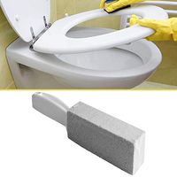 Culturemart 1Pc Toilets Cleaner Stone Natural Pumice Stone Toilets Brush Quick Cleaning Stone Cleaner with Long Handle for Toilets Sinks
