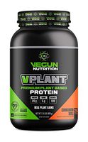 VPLANT Vegan Protein Powder – Plant Based Lean Muscle Building Shake | Best Pea + Sacha Inchi Protein – Best Lean Meal Shake for Men & Women, Nutritional Sports Drinks, Cinnamon Roll (25 Servings)