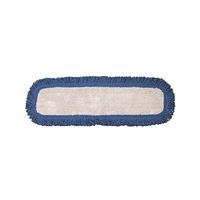 Microworks 2506-MFVM-24-DZ Microfiber Dust Mop with Velcro Back, 24", Blue/Gray (Pack of 12)