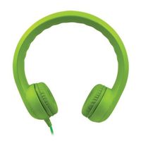 Hamilton Buhl Kid's Durable Foam Headphones Kindergarten Green (Kids-GRN)