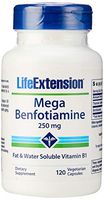 Life Extension Mega Benfotiamine 250 mg, 120 Vegetarian Capsules, Package may vary