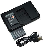 DSTE Replacement for 2X NB-13L + Dual Charger with Micro USB Cable Compatible Canon PowerShot SX740 G5X G7X G9X G7 X Mark II G9X Mark II SX620 HS SX720 HS SX730 HS G1 X Mark III G5 X Mark II as NB13L