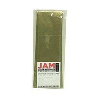 JAM PAPER Shimmer Tissue Paper - Antique Brass Gold - 3 Sheets/Pack