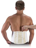 Bilt-Rite Mastex Health 10 Inch Superbelt with Steels, White, Large