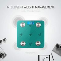 Bluetooth Weight Scale Kg Cartoon Retro Hairdressing Scissors Smart Scale Apple Health Body Fat Composition Monitor Analyzer with Smartphone App for Body Management-396 Lbs