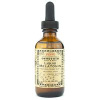 SVASTHYA BODY & MIND Liquid Melatonin - Natural Sleep Aid, Reduces Anxiety & Prevents Migraines - Alcohol Free for Adult and Children, Made in The USA GMP, 2 oz