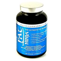 Fat Ninja Fat Burner - Plant Based Muscle-Preserving Fat Burner Thermogenic Weight Loss Supplement – Keto Friendly, Appetite Suppressant - for Men and Women - 120 Natural Veggie Diet Pills