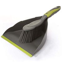 Dust Pan and Broom/Dustpan Cleans Broom Combo Short Handle for Car Home Kitchen Room Office Desk Lobby Floor Use Upright Stand up Dustpan Broom Set