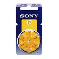 SONY #13 Hearing Aid Battery 60 pcs Made in Japan