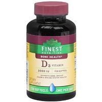 Finest Nutrition D3, 2000IU, 220 Softgels