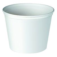 Solo 5T3-N0196 83 oz White Paper Bucket (Case of 100)