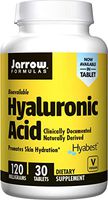 Jarrow Formulas Hyaluronic Acid, Promotes Skin Hydration*, 120 mg, 30 Tablets