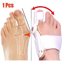 MEET 1 Pcs Toe Straighteners Bunion Splints Toe Corrector for Hallux Valgus and Pain Relief Day and Night Dual Use