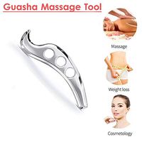 NAYWCXMY-LDL 304 Stainless Steel Gua Sha Guasha Massager Tool Scraper Physical Therapy Loose Muscle Meridian Massage Machine (Color : A01)