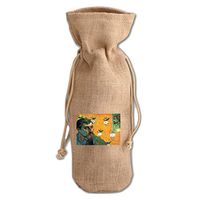 Les Miserables (Gauguin) Jute Burlap Burlap Wine Drawstring Bag Wine Sack