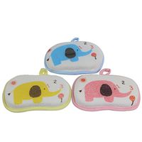 Dianoo 3 PCS Baby Bath Sponge, Infant Shower Bath Brush, Soft Pure Cotton Baby Bath Foam Rub Shower Sponge (Random Colors)