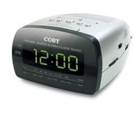 COBY CR-A58 SVR Big LED Digital AM/FM Alarm Clock Radio (Discontinued by Manufacturer)