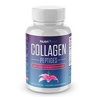 Collagen Pills - Healthy Skin & Hair for Women & Men - Collagen Peptides Pills - Supports Bones & Joints - Hydrolysate Collagen Supplements - Non-GMO - 90 Capsules