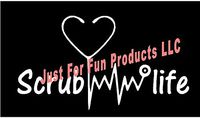 Just For Fun 7.5 x 4 Scrub Life Nurse RN CNA Vinyl Die Cut Decal Bumper Sticker, Windows, Cars, Trucks, laptops, etc
