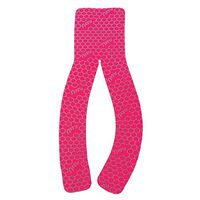 FlexU Pink Kinesiology Tape; Super Saver Pre-Cut Y Shape Strips (40 Strips Pre-Cut to 3"X10"); Hypoallergenic; Therapeutic Recovery Sports Tape