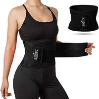 Aspire Health & Beyond Elastic Back Support Sportswear Waist Trainer Belt- Slimming Body Shaper Belt Waist Trimmer Sport Belt - Gym, Workout, Running, Yoga (Large)
