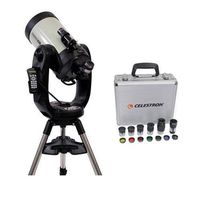Celestron CPC Deluxe 1100 HD Computerized Telescope - with Deluxe Accessory Kit (5 Plossl Eyepieces, 1.25" Barlow Lens, 1.25" Filter Set, Accessory Carry Case)