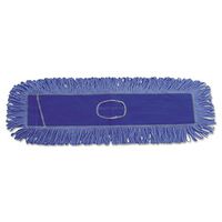 Boardwalk 1136 Mop Head, Dust, Looped-End, Cotton & Synthetic Fibers, 36 x 5 in., Blue