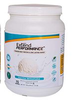 Extend Performance Whey Protein Long Lasting Energy, 24g Protein, Vanilla Milkshake (15 Servings), 26 Ounce