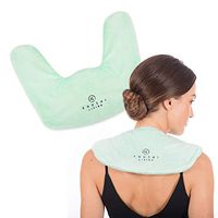 Microwavable Heating Pad for Neck and Shoulders - Soothing Aromatherapy Pillow with Relaxing Lavender - Hot or Cold Therapy Wrap for Neck and Shoulder Pain, Stress Relief, Headache & Migraine Tension