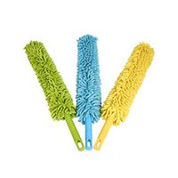 Microfiber Duster Cleaner Handle Flexible Washable Clean The Dust Furniture For Ceiling Fans,3Pcs For 3 Colors