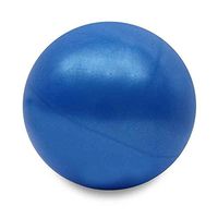 Massage Ball 25cm Explosion-Proof Pilates Slimming Yoga Straw, Blue