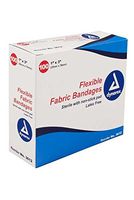 Dynarex Adhesive Fabric Bandage, 1 Inches X 3 Inches Sterile, 100 Count - Pack of 6