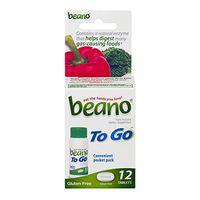 Beano To Go Tablets 12 Tablets (Pack of 6)