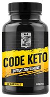 Keto Diet Pills - Best Ketosis Supplement for Women and Men - Code Keto - 60 Capsules