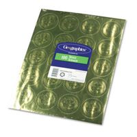 GEO20014 - Geographics Gold Foil Embossed amp;quot; Official Seal of Excellenceamp;quot; Seals