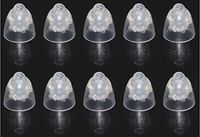 FCS miniFit RIC Domes for Oticon MiniFit RIC Hearing Instrument 10-Pack (Bass Double Vent, 6 mm).
