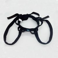 DeFancy Medical Nylon Transfer Gait Belts with 4 Handles and Quick-Release Buckle for Patient Care